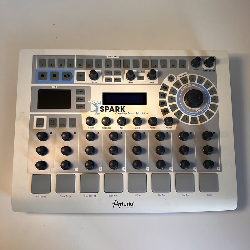 Arturia Spark Creative Drum Machine 2011 2021 Black Reverb