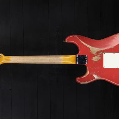 Fender Custom Shop '60 Stratocaster RW - Fiesta Red Heavy Relic image 5