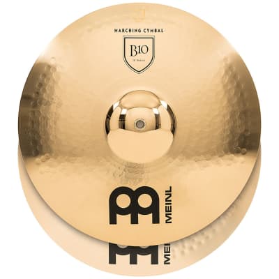 Meinl 18" B10 Bronze Marching Cymbals (Pair)
