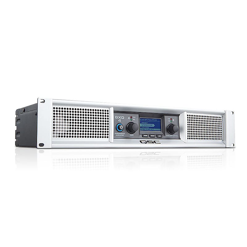 QSC GXD4 Two-Channel 800W @ 4 Ohm Power Amplifier image 1