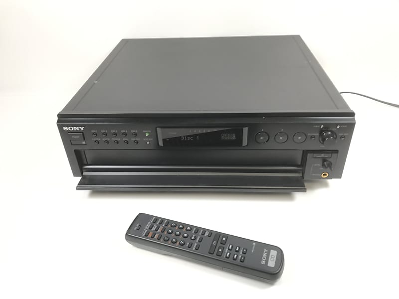 Sony SCD-C555ES Super Audio CD player 5 Disc Multi SACD/CD Changer  			