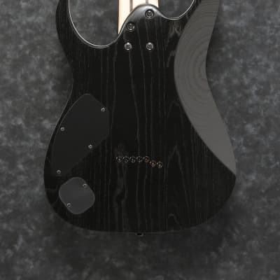 Ibanez RG Prestige 7-string Electric Guitar w/Case - Weathered Black image 3