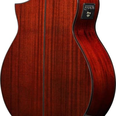 Ibanez AEWB20 4-String Acoustic-Electric Bass Guitar, Natural image 3