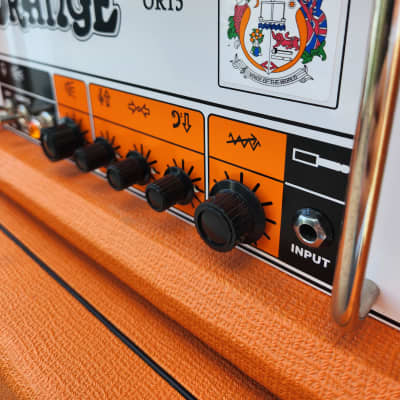 Orange OR15H 15-watt Tube Head / Orange PPC112 - 60-watt 1x12" Cabinet (COMBO) image 3