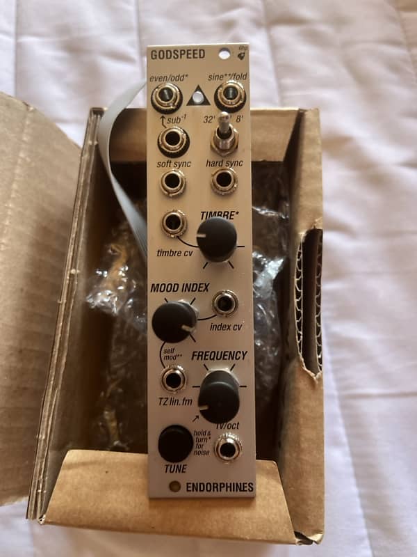 Endorphin.es - Godspeed+ silver | Eurorack Oszillator | Reverb Endorphin.es - Godspeed+ silver | Eurorack Oszillator | Reverb