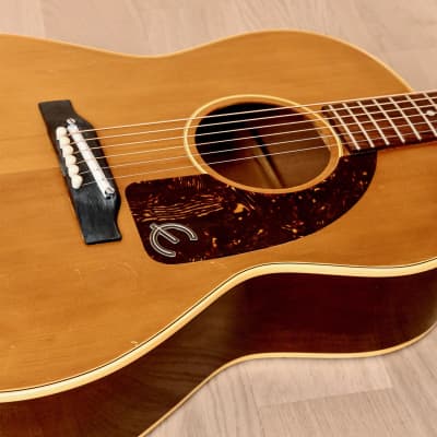 1966 Epiphone FT-45N Cortez Vintage X Braced Acoustic Guitar image 7
