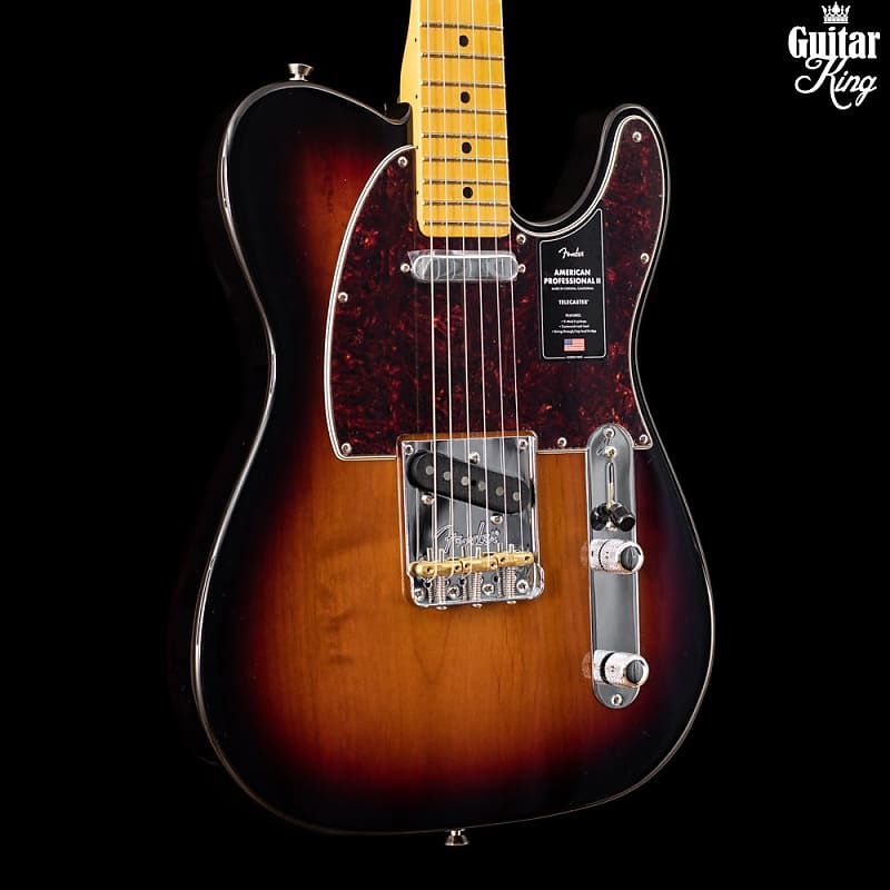 Fender American Professional II Telecaster 3-Color Sunburst 3TS MN SS