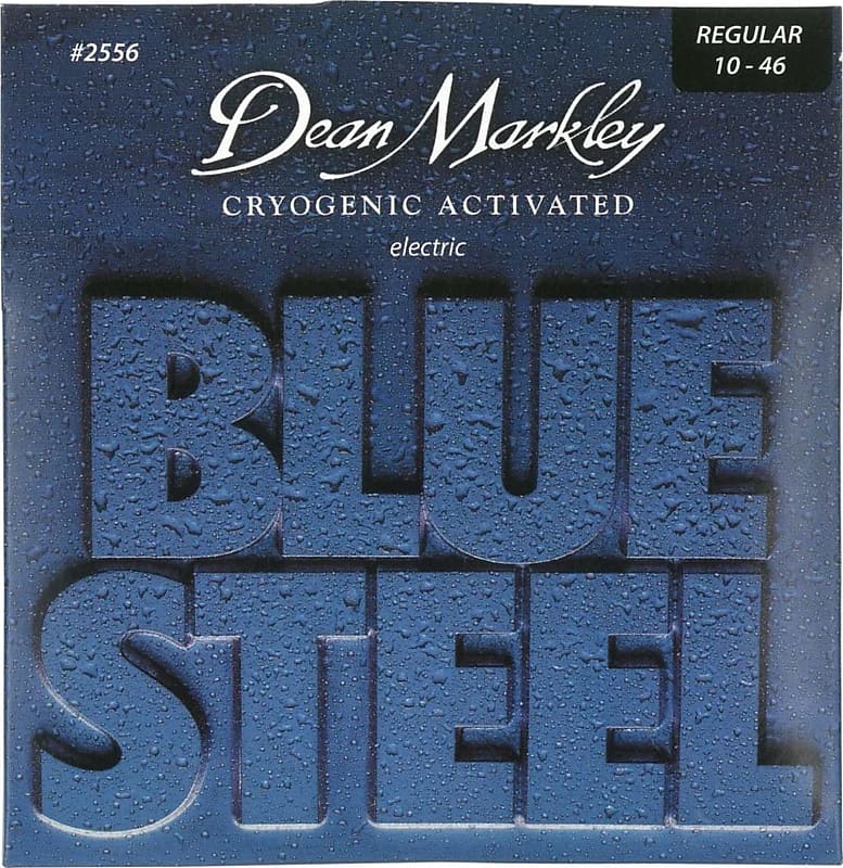 Dean Markley 2556 Blue Steel Electric Guitar Strings, 10-46, Regular image 1