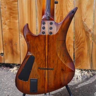Schecter USA Custom Shop Masterworks Avenger Trans Amber Burst 8-String Guitar w/ Tolex Case image 12
