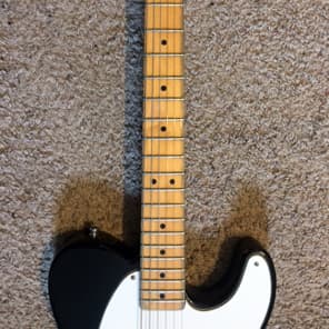 Fender American Standard Telecaster Maple 1990s Black image 3
