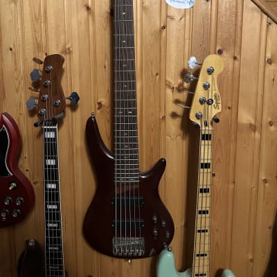 Ibanez SR506-BM 6-String Bass with Jatoba Fretboard 2019 - Brown Mahogany for sale
