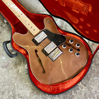 Fender Starcaster 1976 - Walnut desert taupe original vintage USA image 2
