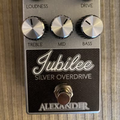 Alexander Jubilee Silver Overdrive Pedal