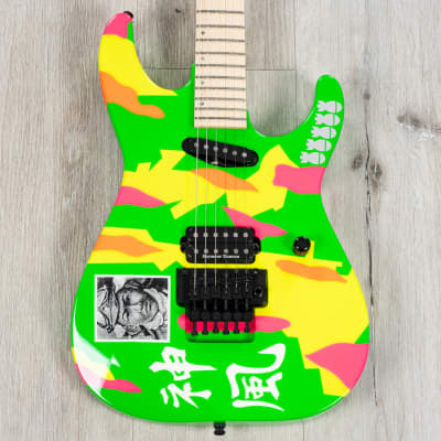ESP George Lynch Signature Series ESP Kamikaze-4 Guitar, Kami-4 Graphics image 2