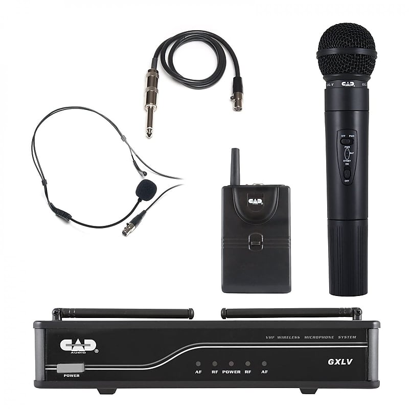 CAD GXLVHBJ Wireless Dual Combo Handheld + Bodypack Reverb