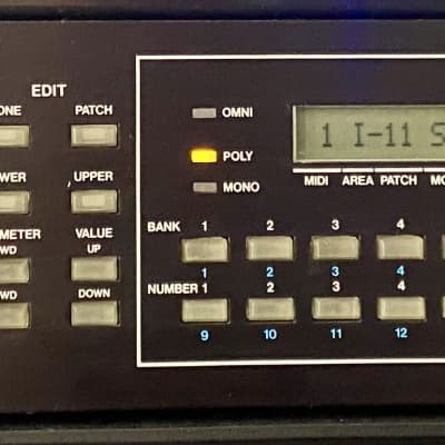 Roland MKS-80 Super Jupiter Rackmount Sound Module 1984 - 1989 - Black