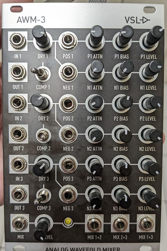 Vintage Synth Lab AWM3 Waveshaping Mixer Reverb