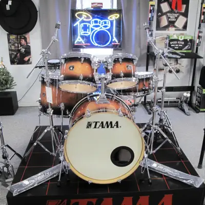 Tama Superstar Classic 5-piece Drum Shell Pack 2015 Mahogany Burst Lacquer image 2