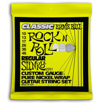 Cuerdas de Guitarra Eléctrica Ernie Ball 2221 Regular Slinky Nickel Wound  10-46