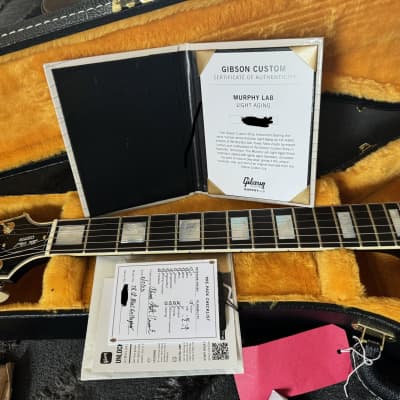 2024 Gibson Noel Gallagher 1978 Les Paul Custom Murphy Lab | Reverb