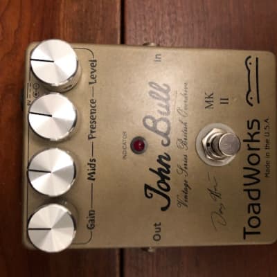 Toadworks John Bull MKIII Vintage British Overdrive Pedal | Reverb