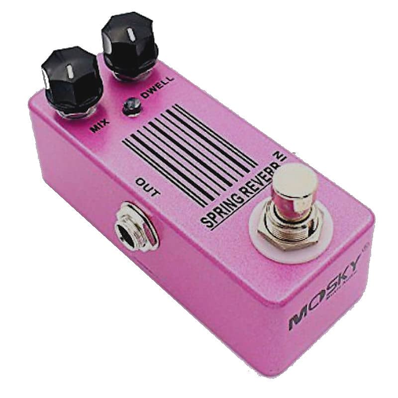 Mosky Audio MP-51 Spring Reverb Guitar Effect Pedal True