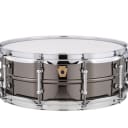 Ludwig 5x14 Black Beauty w/Tube Lugs Snare Drum LB416T Black Nickel Plated Brass