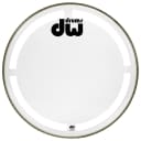 DW DRDHCC24K 24 Inch Coated Clear  Bass Drum Head
