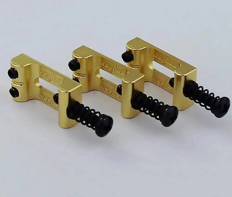 brass-roller6ps 10.8/10.5MM Bridge Saddles Electric Guitar For Strat S