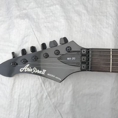 Aria Pro II MA-20 Magna Series electric guitar 1990's made in japan left handed image 3