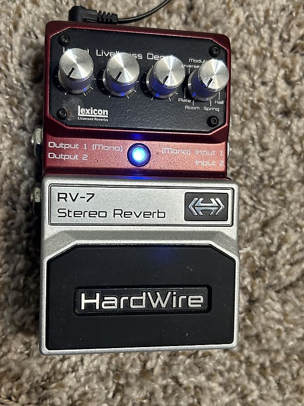 DigiTech Hardwire RV-7 Stereo Reverb