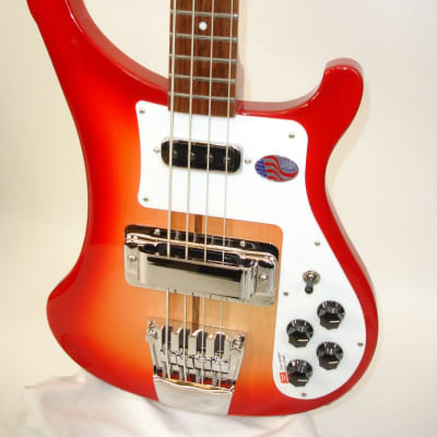 2024 Rickenbacker 4003S Electric Bass Guitar - FireGlo w/ Case image 4