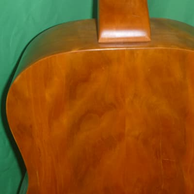 Lee Luthier built Resonator (Square Neck Six String) 2005 Lightly Flamed Maple image 24