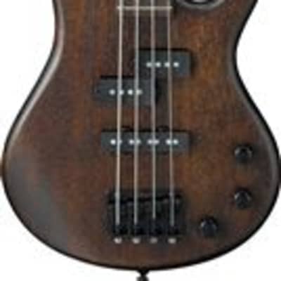Ibanez GSRM20 Mikro Electric Bass Guitar Walnut Flat image 1