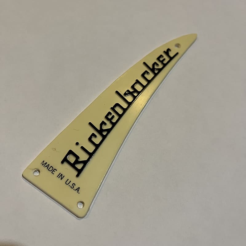 Rickenbacker Truss Rod Cover | Reverb