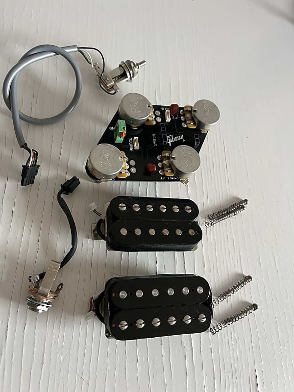 Gibson Pair Of 490498 Pickup With Electronics Reverb 