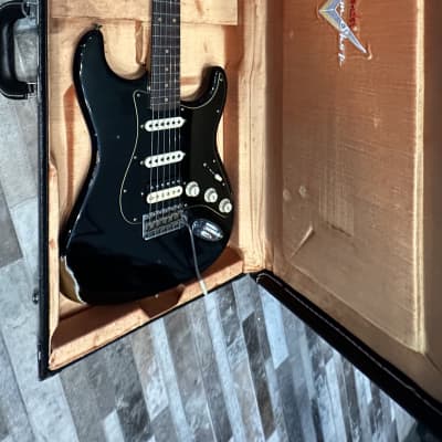 Fender Custom shop limited edition Stratocaster - Black with PAF in the bridge! image 3