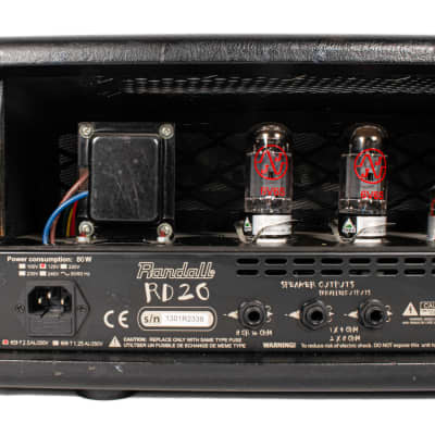Randall - RD20 - 20 Watt Tube Guitar Amp Head - x2338 - USED image 4