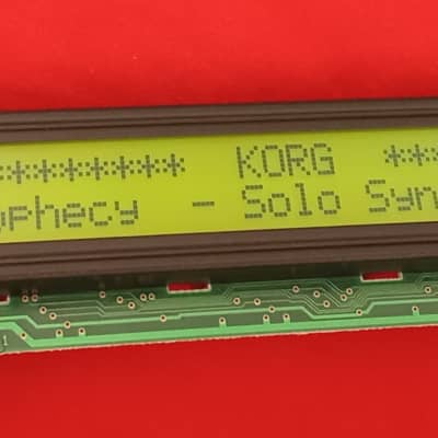 Korg Prophecy - Original display (for international shipments contact me)