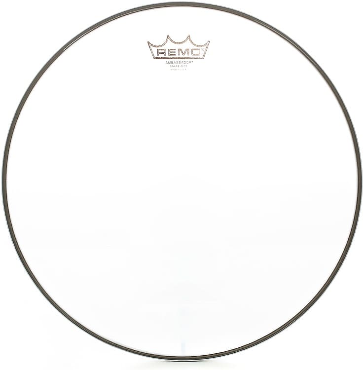 Remo Ambassador Hazy Snare-side Drumhead - 14 inch image 1