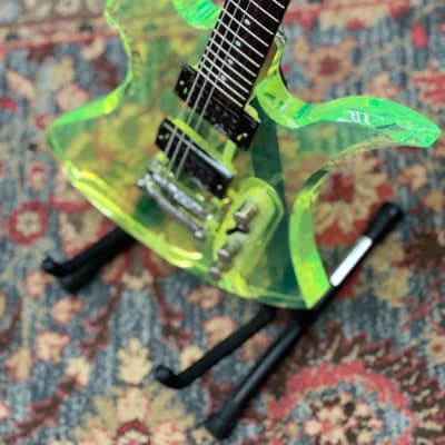 B.C. Rich Mockingbird Acrylic Series  2010 Transluscent Green image 5