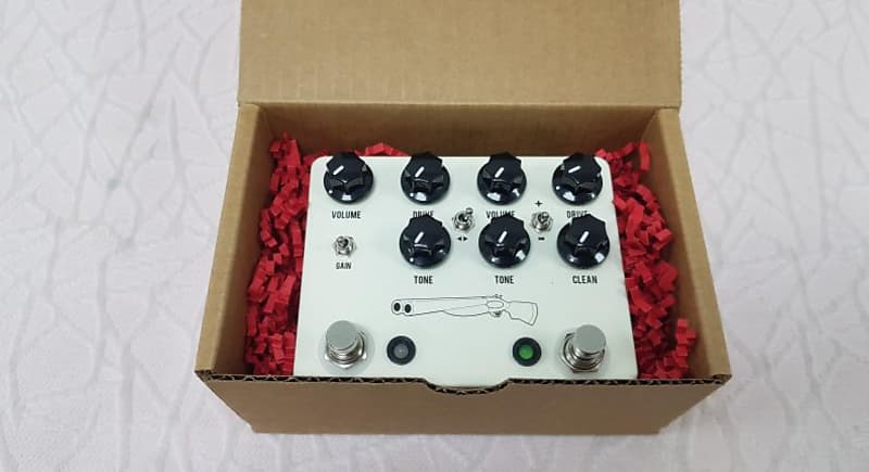JHS Double Barrel V4 2-in-1 Dual Overdrive Pedal