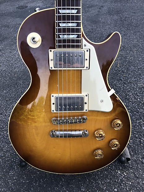 1980's Epiphone Les Paul Standard in Honeyburst with Hardshell