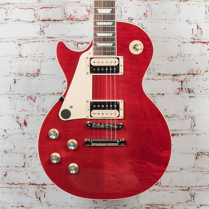 Gibson Les Paul Classic (Left-handed) Translucent Cherry image 1