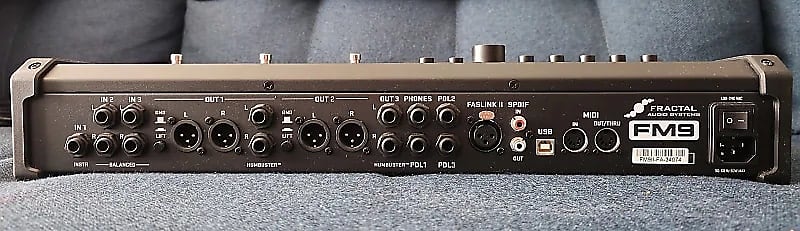 Fractal Audio FM9 Mark II Turbo Amp Modeler / FX Processor Fractal Audio FM9 Mark II Turbo Amp Modeler / FX Processor