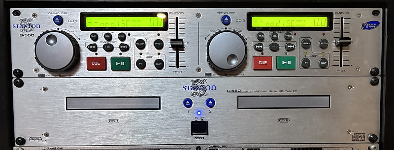 Stanton S-550 Professional Dual CD Player  			