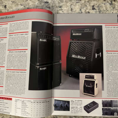 Mesa Boogie Catalog 1984 Mark III Studio caliber 22 50 Pro | Reverb