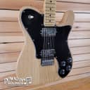 2017 Fender American Professional Telecaster Deluxe with Fender Molded Hard Case - Natural Ash, 8lbs10oz