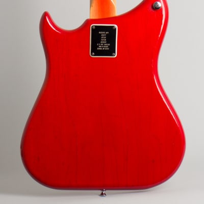 Burns  Ampeg Nu-Sonic Solid Body Electric Guitar (1964), ser. #8285, hard shell case. image 4