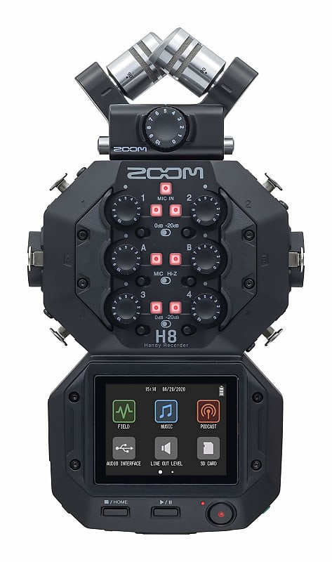 Zoom H8 12 Track Handy Recorder image 1